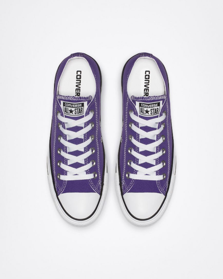 Men's Converse Chuck Taylor All Star Classic Low Top Shoes Purple | AU 6913EU